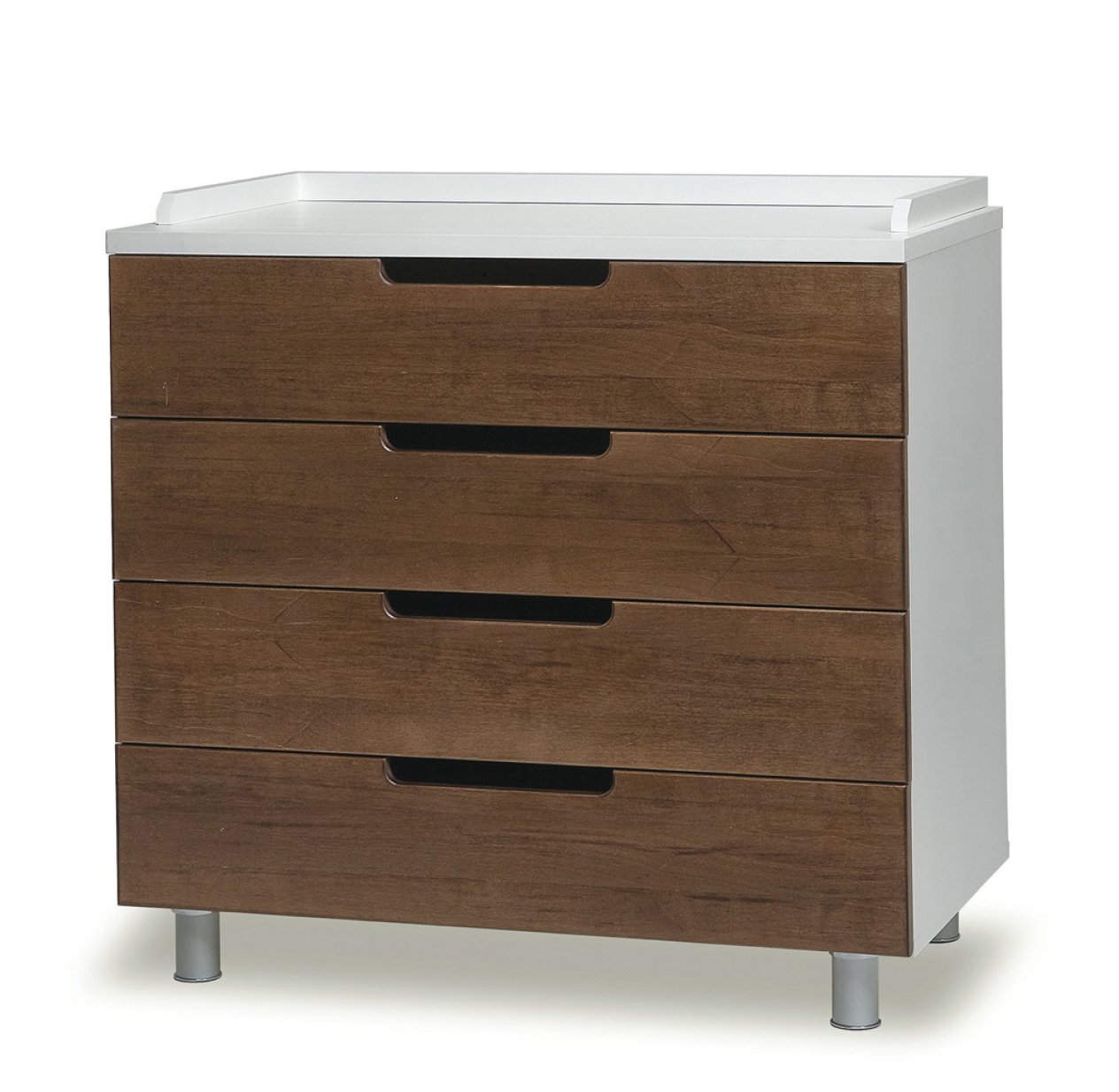 Commode à langer Classic - Noyer